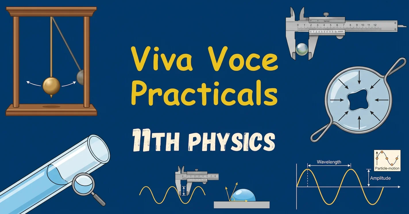 Viva Questions for Physics Practical Class 11